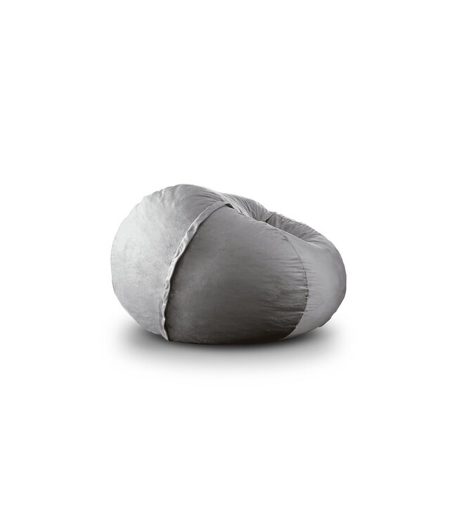 GRAY LOUNGER BEANBAG BIGSAK-G