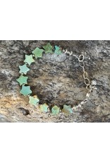 Handcut Turquoise Star Bracelet - Annette Colby