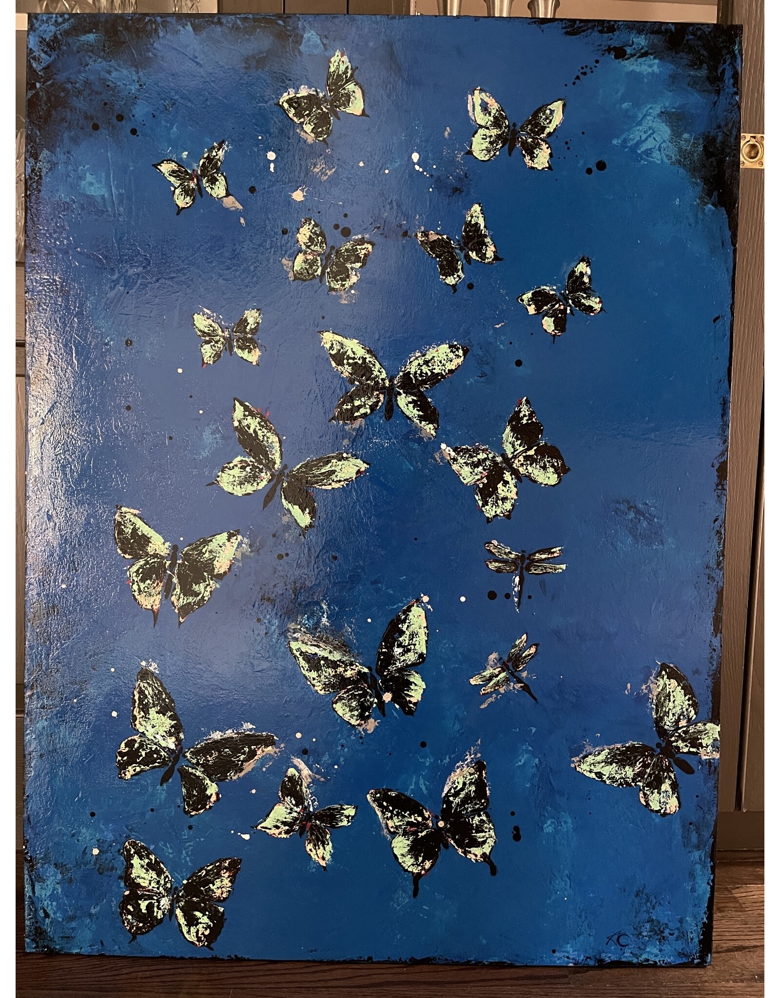 Annette Colby - Painter 'Search For What Is True' - Butterfly Painting - AC
