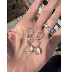 Sterling Herkimer Diamond Earrings - AC