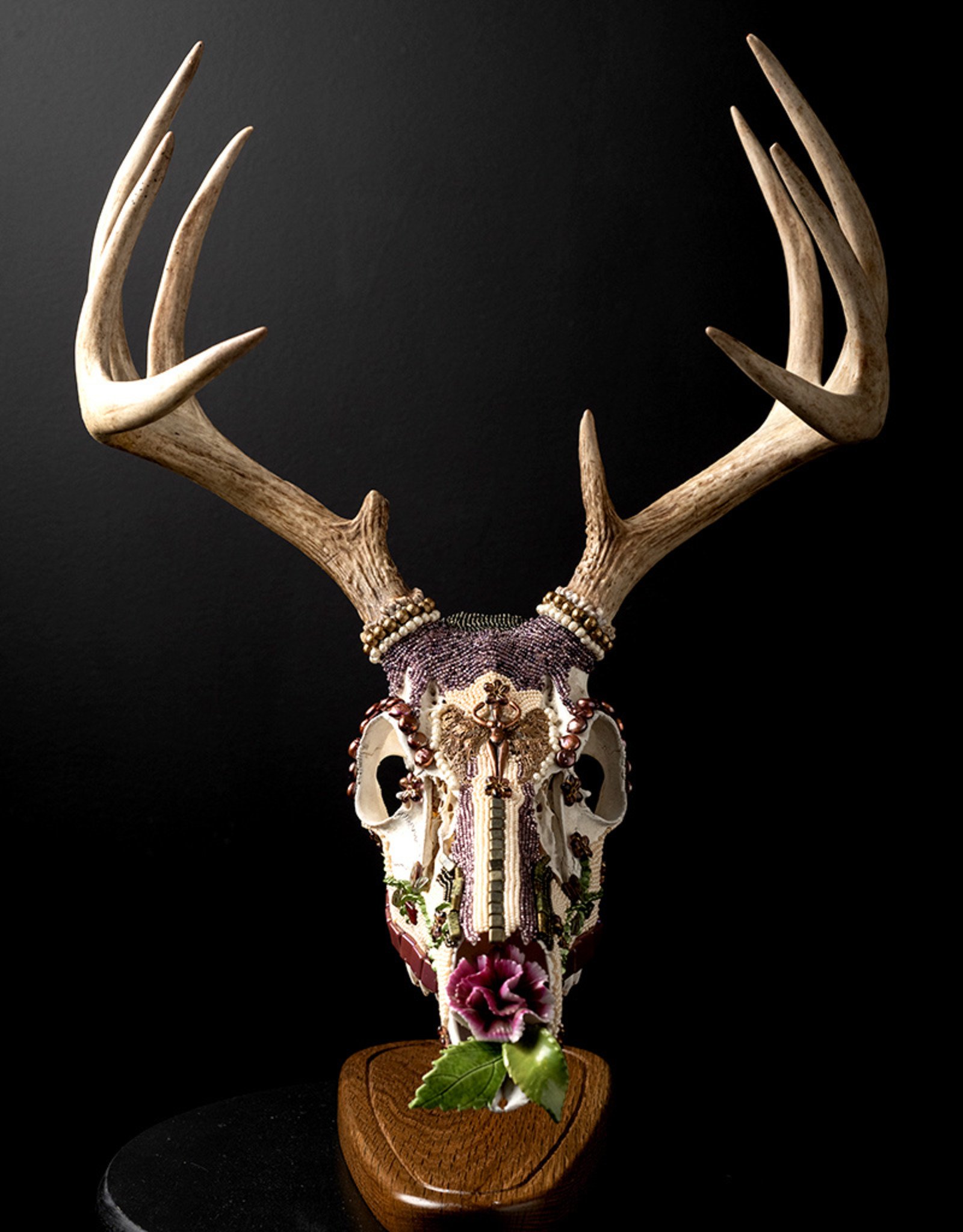 Kelly Nygard Juliette - Decorated Deer Skull - Kelly Nygard