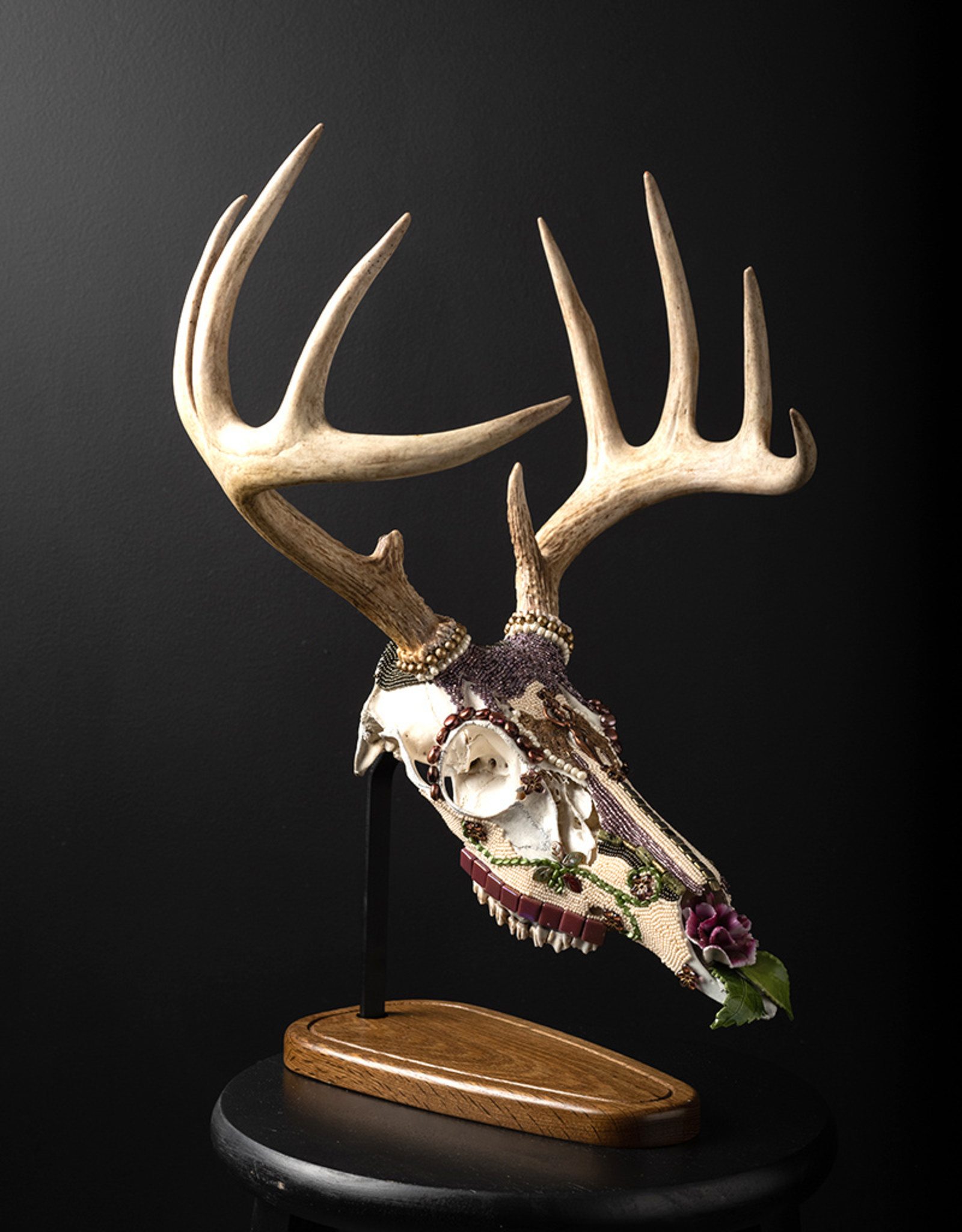 Kelly Nygard Juliette - Decorated Deer Skull - Kelly Nygard