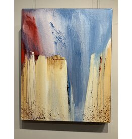 Ed Wyatt Painting "Painted Sky" 16 x 20 # 124  - EW