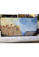 Ed Wyatt Mesa Series #188 - Acrylic on Canvas 10 x 20 - EW
