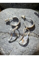 Annette Colby - Jeweler Earrings SS Post Swarovski Moon - AC