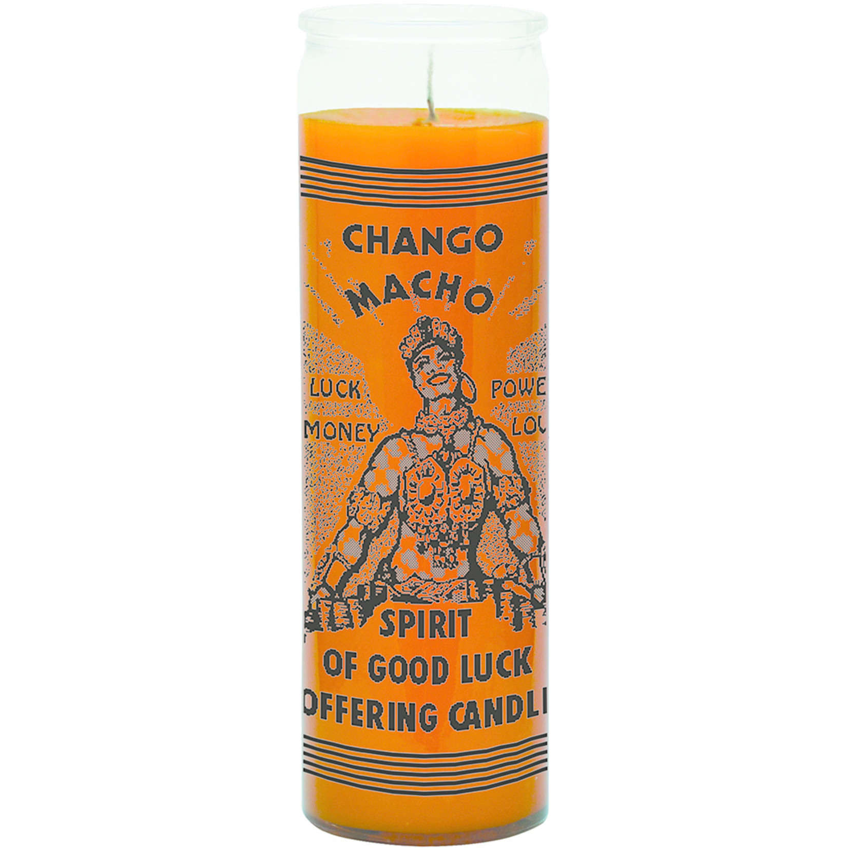 Chango Macho (Spirit of Good Luck) 7 Day Candle