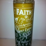 Fast Luck Faith Seven Day Candle ( 2)Yellow/Green