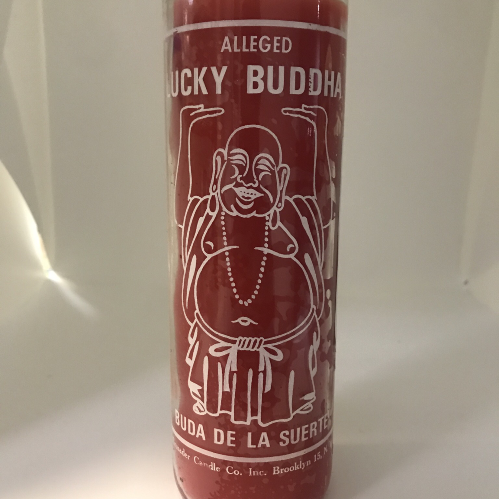 Lucky Buddha Seven Day Candle (1C)