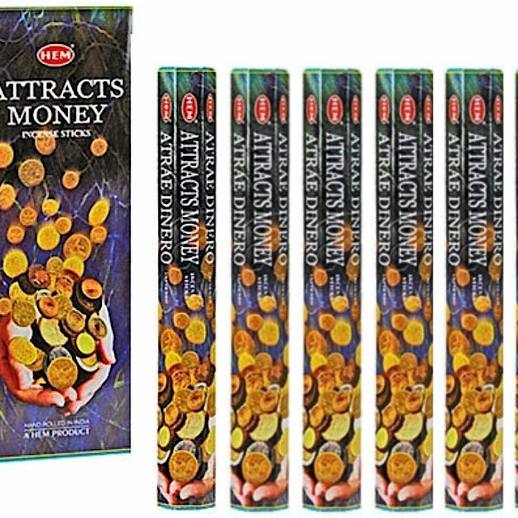 Attracts Money Incense Stick  (HEM)