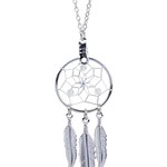 April Dreamcatcher Birthstone Necklace