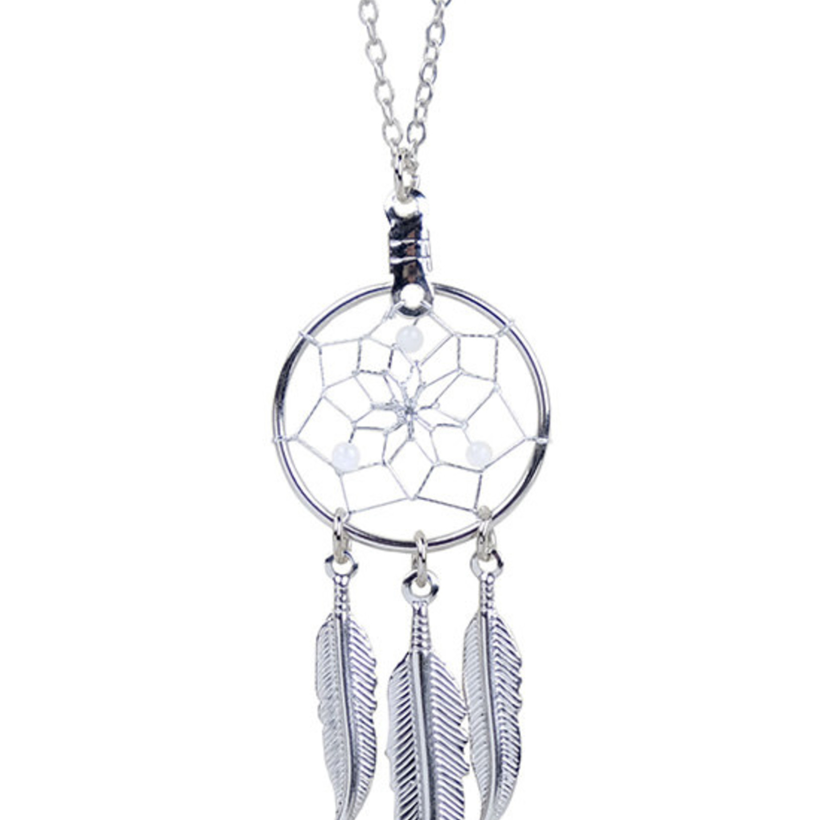 June Dreamcatcher Birthstone Necklace