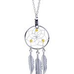 December Dreamcatcher Birthstone Necklace