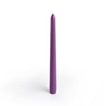 Taper Candle  Purple 10"