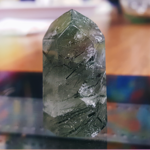 Green Rutilated Quartz Point