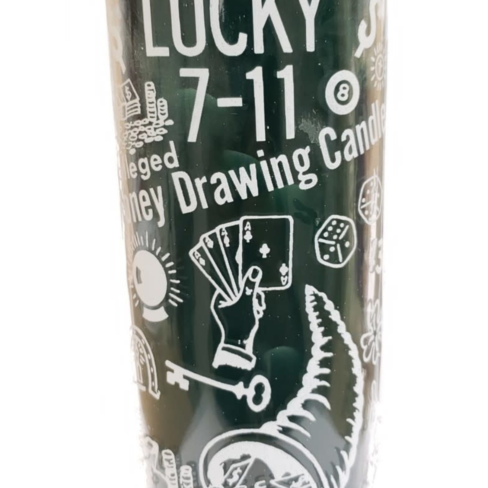 Lucky 7 - 11  Seven Day Candle (1C)