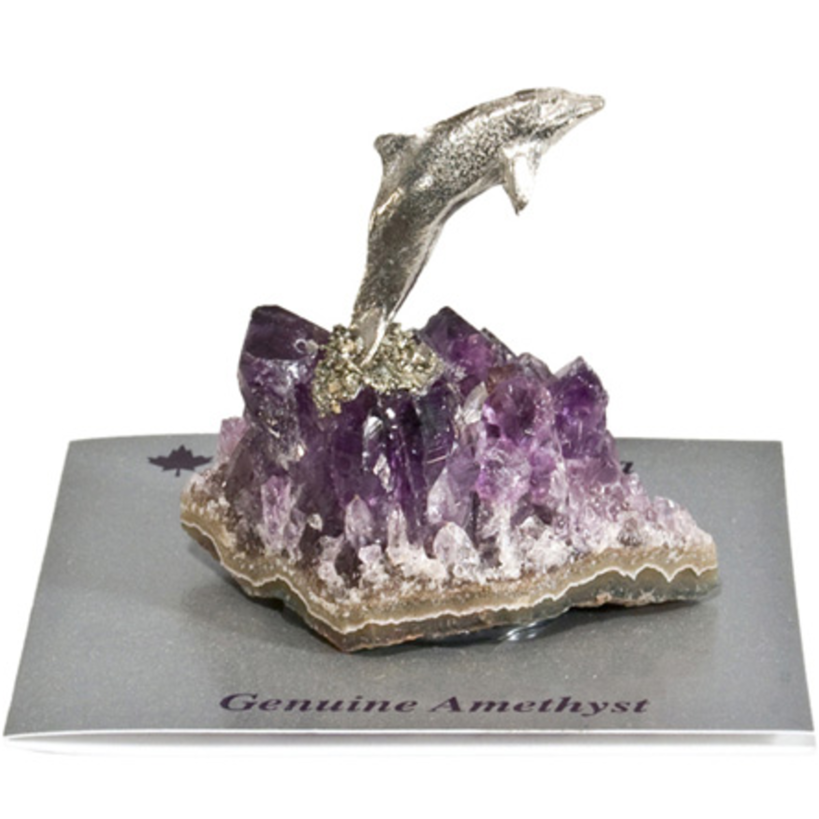 Amethyst Dolphin Figurine