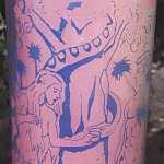 Adam & Eve  Pink Seven Day Candle