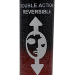 Double Action Reversing Seven day candle Blk / Red