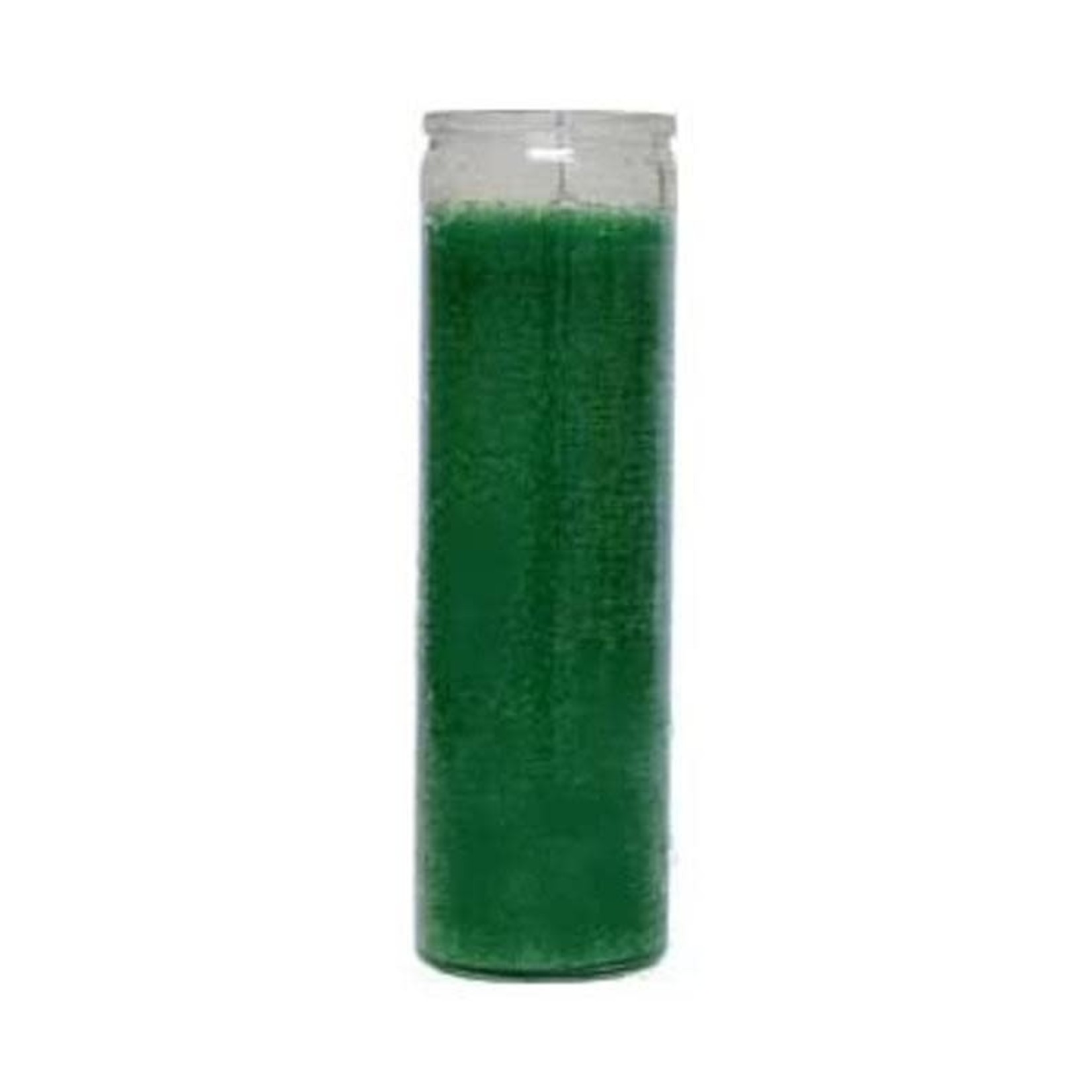 Plain Green 7 Day Candle