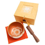 Tibetan Sing Bowl Sacral Orange