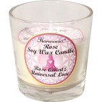 Votive Candle Harmonia Soy Gem - Univer Love Rose Quartz