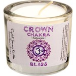 Chakra Crown Soy Votive Candle 2" - BLISS