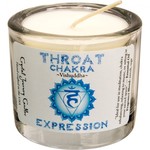 Chakra Throat Soy Votive Candle 2"- EXPRESSION