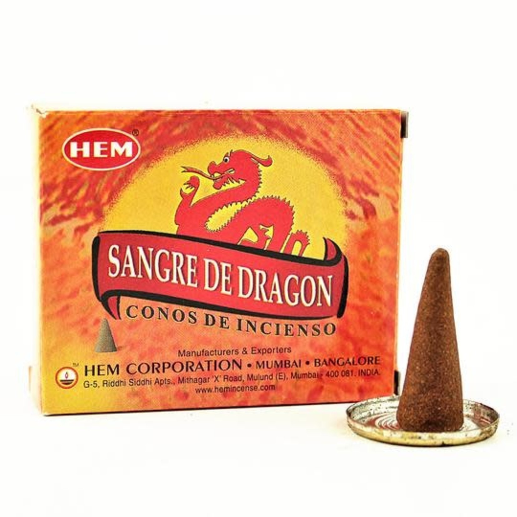 Dragons Blood Incense Cones Hem