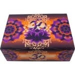 Wood Lined Box -  OM Namaste 7" x 5"