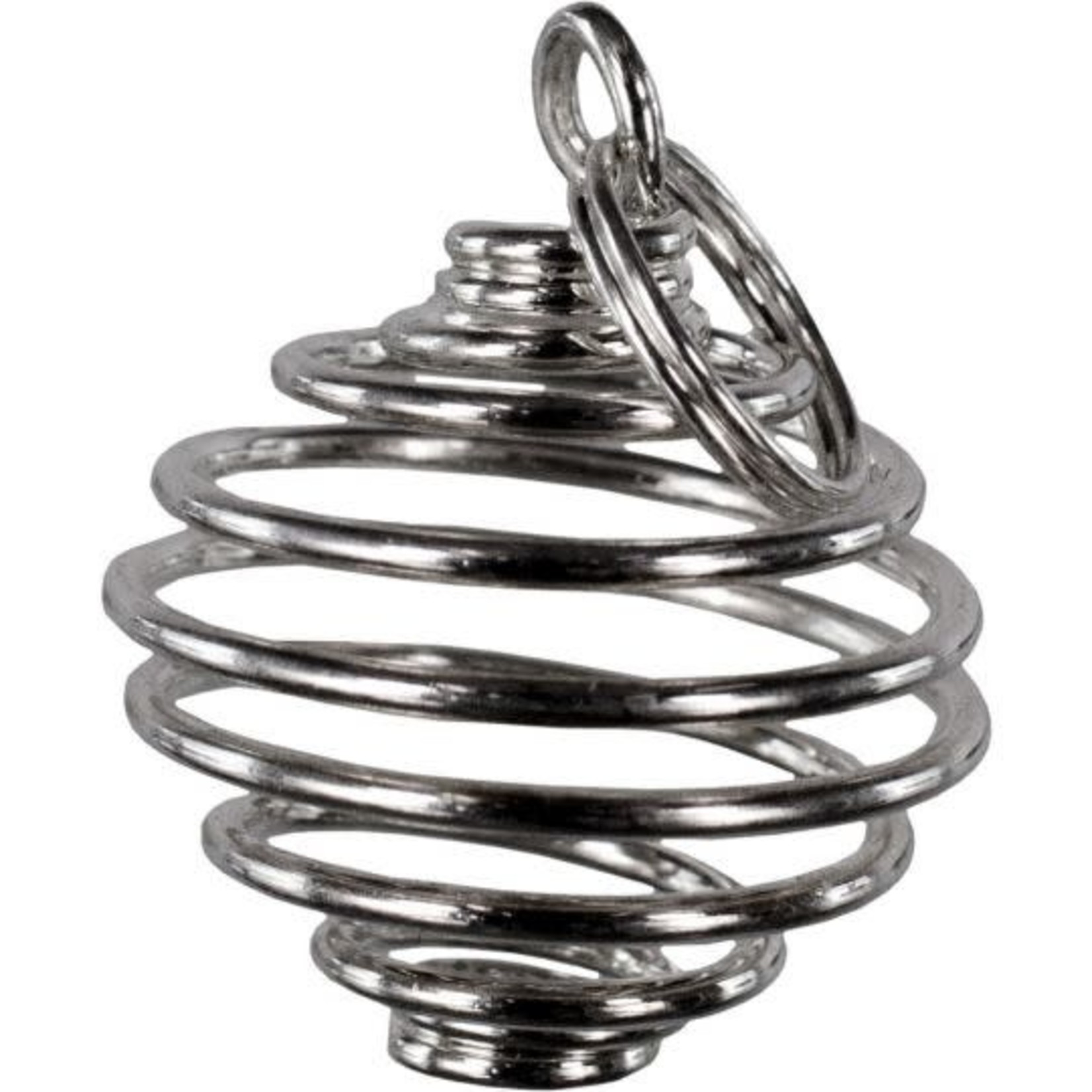 Pendant Cage  Sliver Large