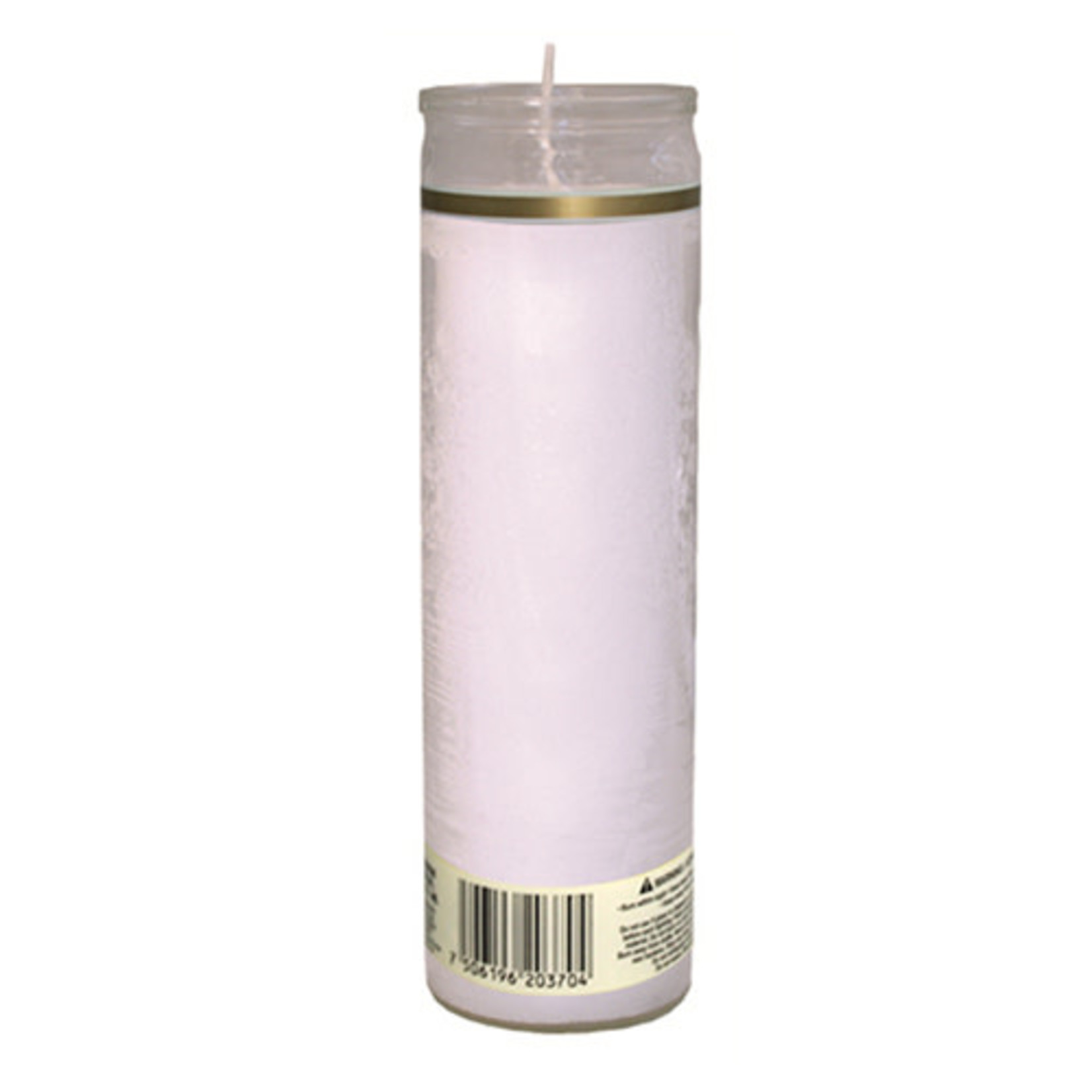 Plain Candle White 3 Day