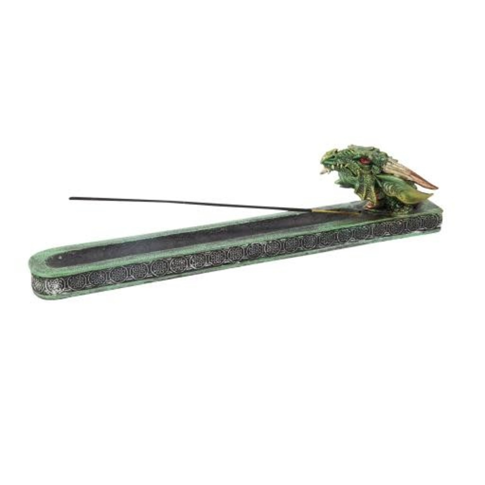 Dragon Head Incense / Ash Catcher -Green