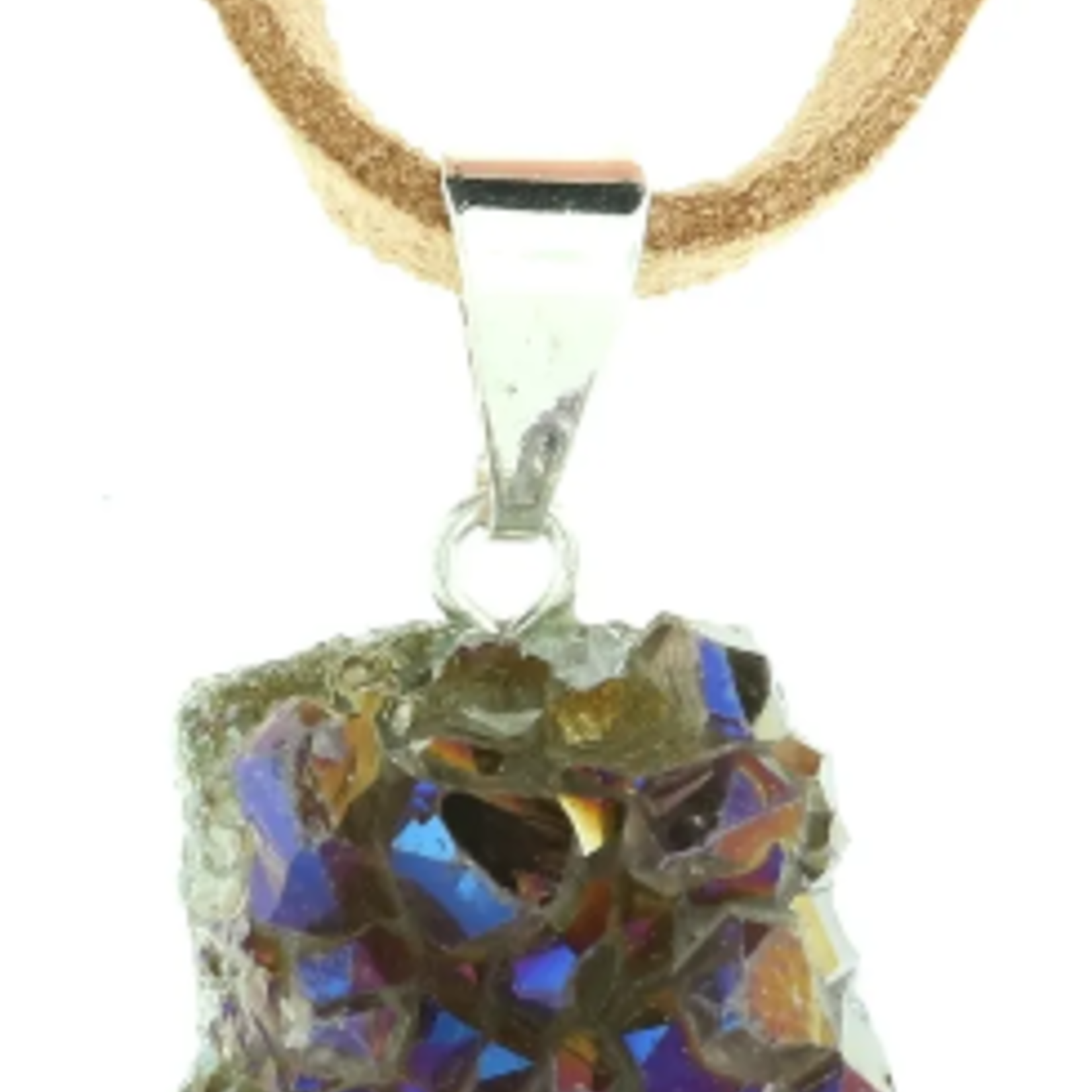 Titanium Amethyst Necklace