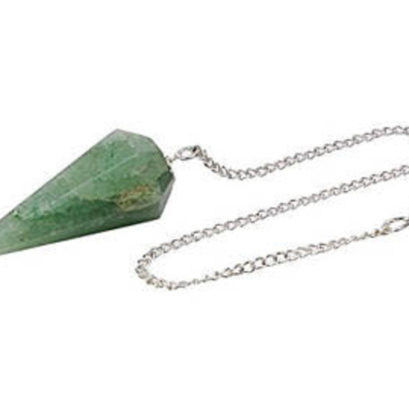 Nephrite Jade Pendulum w/ Clear Quartz Ball