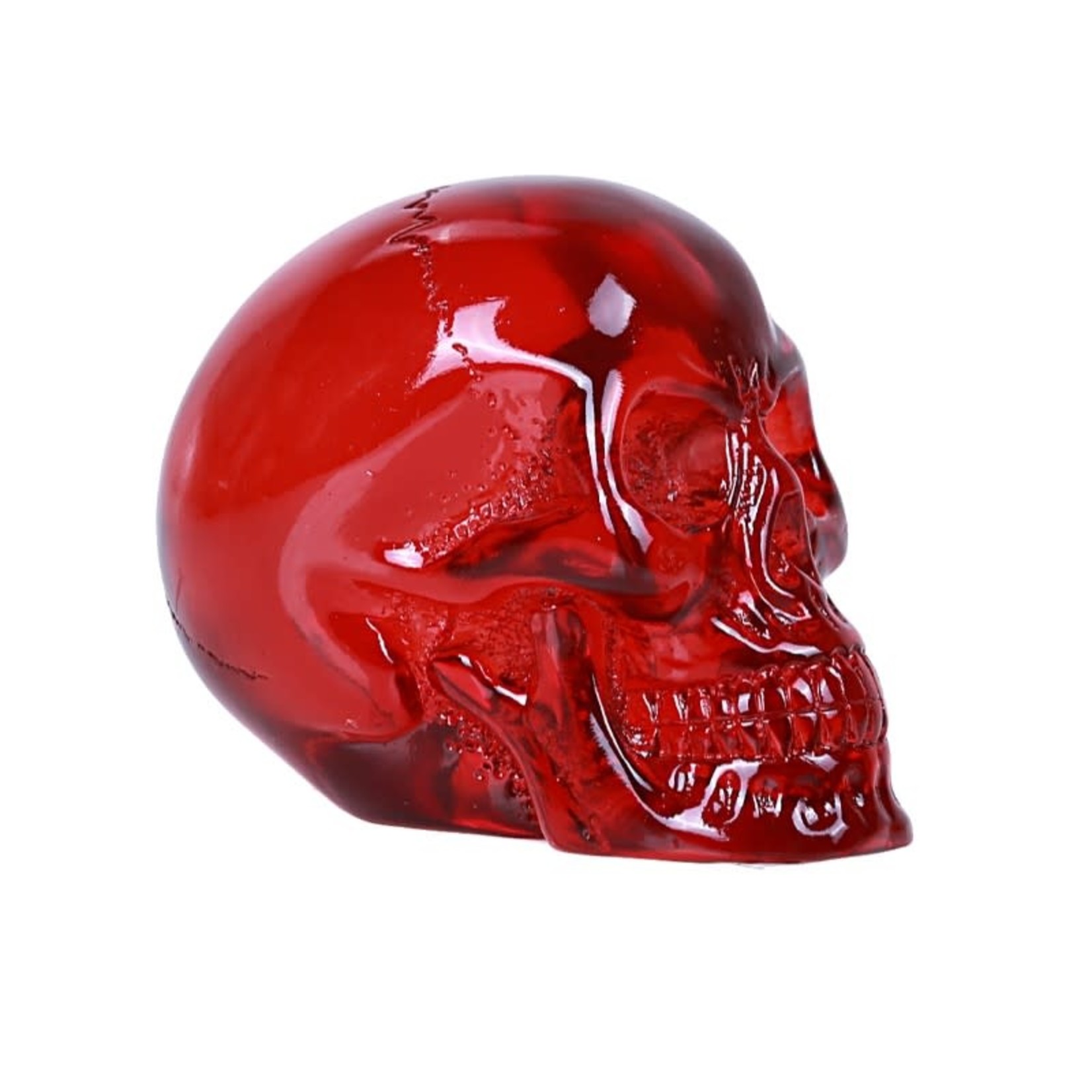 Translucent Red Skull