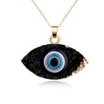 Evil Eye Necklace- Black