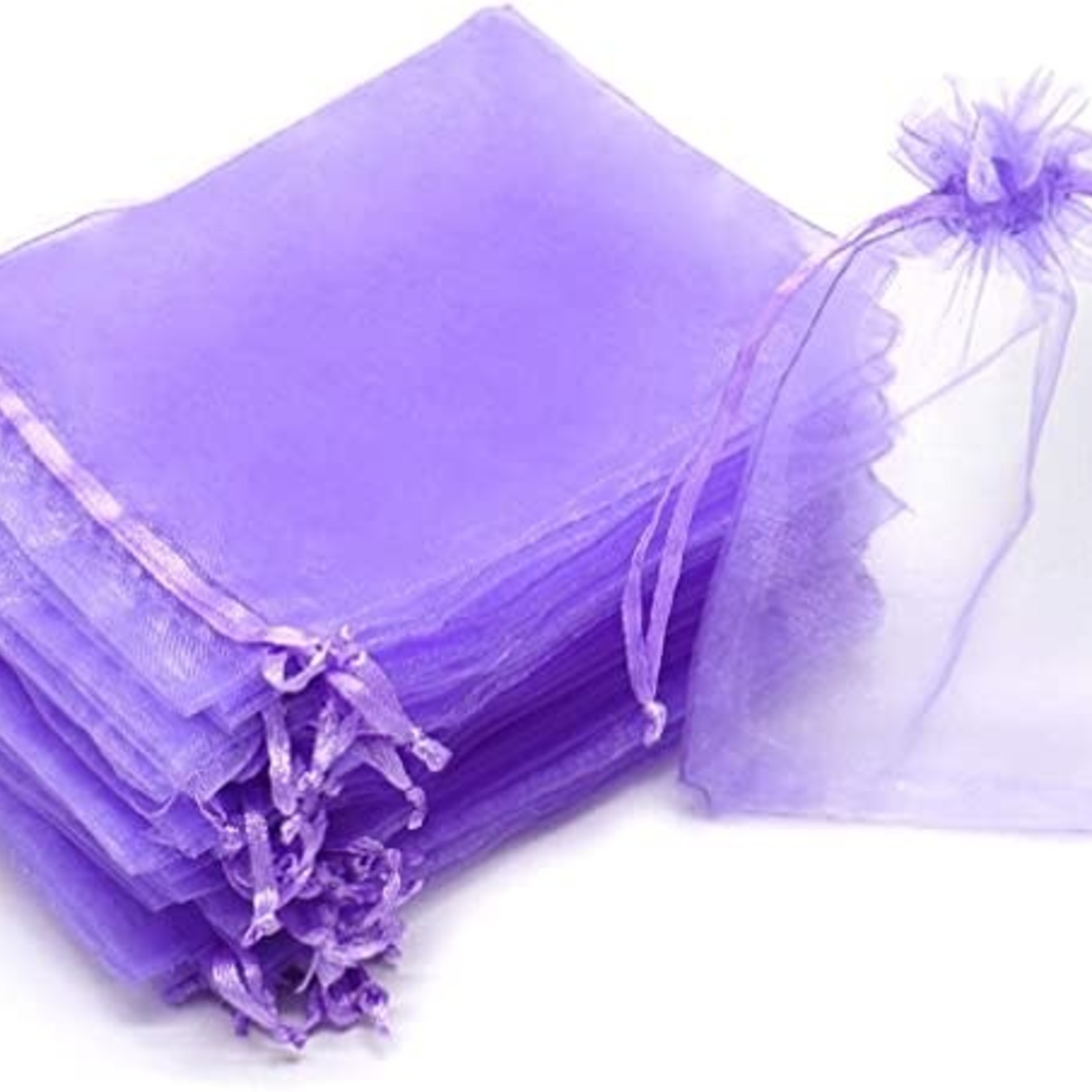 Organza Bags - Lavender 2PK