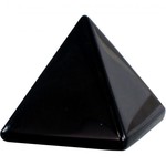 Black Obsidian Pyramid