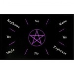 Pentacle Pendulum Mat -Purple