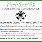 Root Chakra Crystal Healing Kit