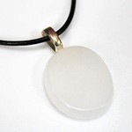 White Jade Irregular Necklace
