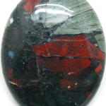 Bloodstone Worry Stone