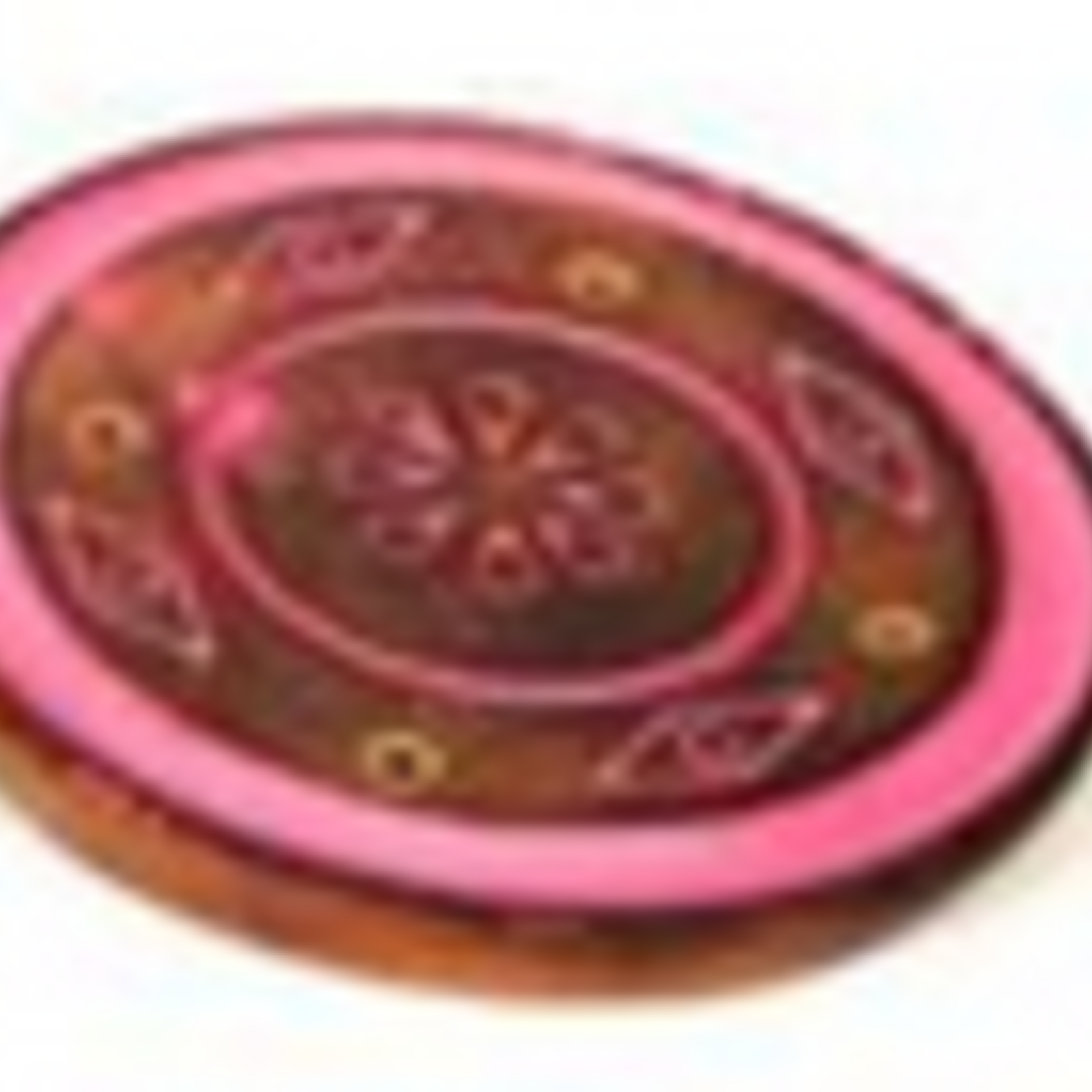 Ash Catcher  Incense Plate Burner - Pink