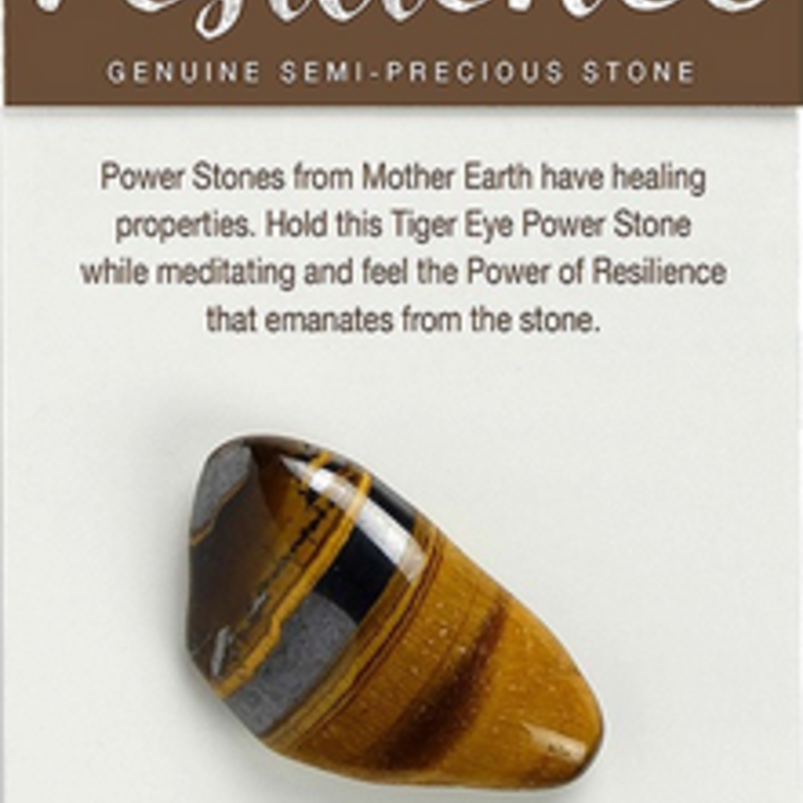 Power Stone Tiger Eye Resilience-