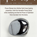 Power Stone -  Hematite - Optimism