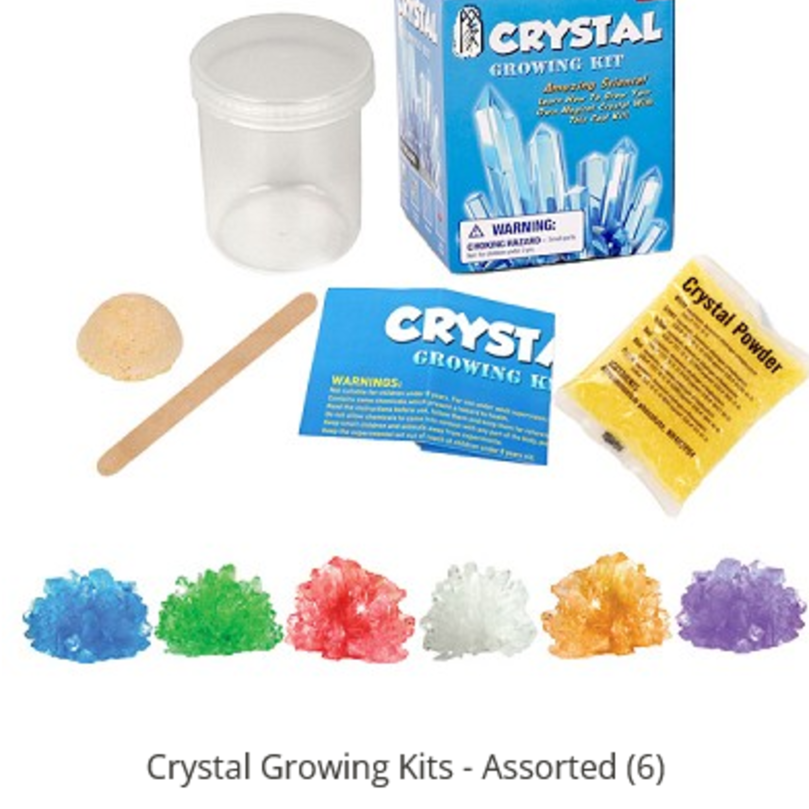 Crystal Growing Kit - Hot Red