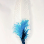 Large Smudging Feather- Peace (M&SG)