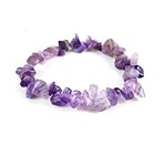 Amethyst Chip Bracelet