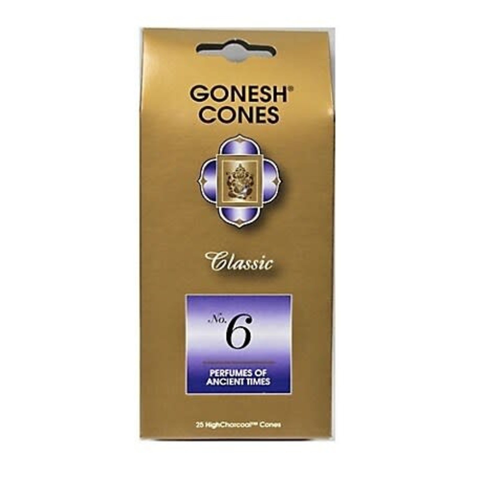 GONESH No 6 (Ancient Times) Gonesh Incense Cones