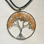 Tree Of Life Citrine Necklace